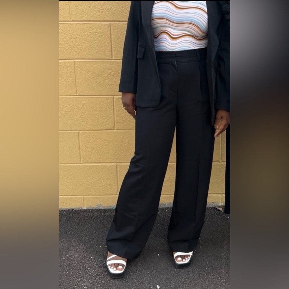 Wideleg trousers